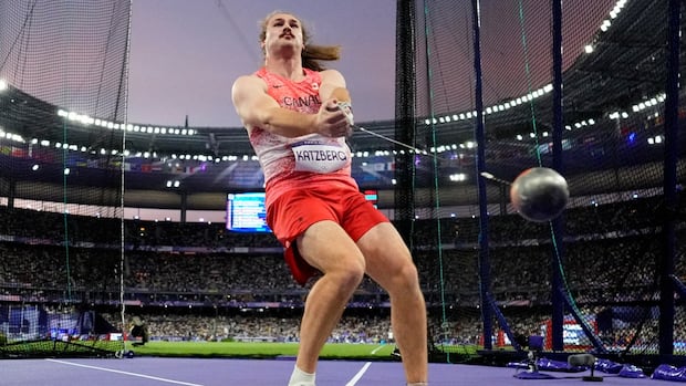 Ethan Katzberg easily wins hammer throw title at Canadian championship
